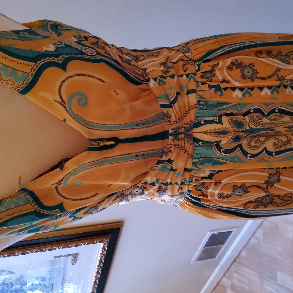 Kobi Halperin Printed Maxi Dress! NWT! - Picture 5 of 8